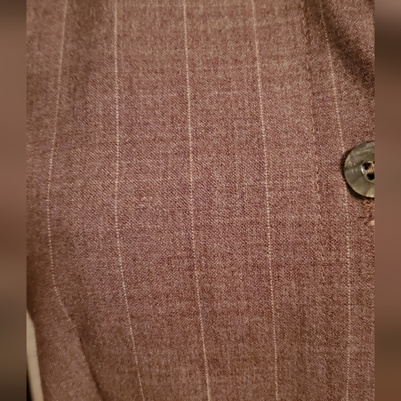 Sophisticated Long Sleeve Brown Dress - Picture 5 of 11